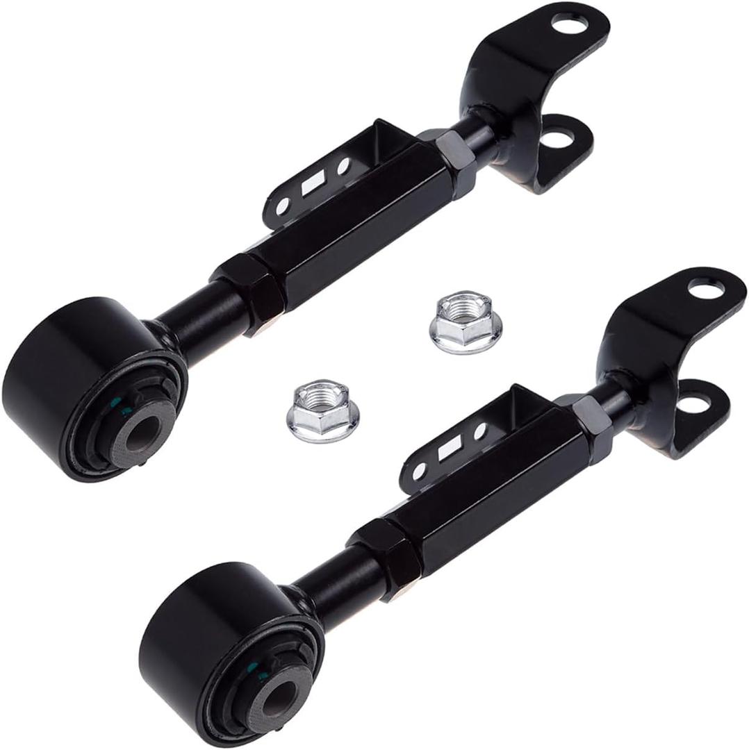KEYOOG 2Pc Set K100046 Adjustable Rear Upper Control Arm Compatible With 2007-2012 2013-2016 Ho-nda CR-V (OE# CMS601195 52390SWAA00 52390-T1W-A10)
