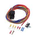 1 Set Universal Electric Fuel Pump Relay Kit Fuel Pump Wiring Harness 30 AMP 100 inch Long Wires for Engine Cooling Fan Auto Replacement Parts