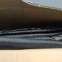Bzzter Replacement Trampoline Mat Fits 16 Foot Frame, Trampoline mat 16ft 108 Rings 171.8" Diameter Fits 6.5"-7.0" Spring, Not 16ft Diameter Mat, 16ft Trampoline Mat，w/ Pull Hook and Gloves
