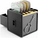 HOTCAN Guitar Pick Display Holder - Stylish Organizer for Music Enthusiasts and Musicians (Black)