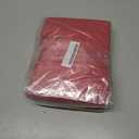 PATIKIL 6 Bottle Wine Carrier Tote with Divider, 2 Pack Wine Bottle Carrier Gift Bag, Reusable Felt Grocery Bag, Red