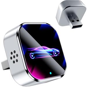2026 Wireless CarPlay Adapter Upgrade Wired CarPlay to Wireless, Mini USB Design for Cars with Built-in Wired Apple CarPlay Plug and Play Easy Use Fast Stable Connection Car Play for iPhone