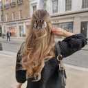 Canitor Flat Hair Clips for Women Flat Claw Clips for Thin Hair Acrylic French Clips Hair Accessories Gifts for Women Duckbill Duck Billed Alligator Barrette Hair Clips