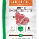 Instinct Limited Ingredient Diet Dry Dog Food, Real Lamb, 4 Lb. Bag | Single Animal Protein And Vegetable Recipe, Raw-Coated Kibble, Grass-Fed Lamb, Gentle On Sensitive Stomachs (EXP 04/02/27)