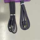 LISEN USB C to USB C Cable, 240W C to C Cable Fast Charging [6.6FT, 2 Pack] Type C Charger Fast Charging USBC to USBC Cable for iPhone 17 16 15 Pro Max iPad MacBook Neo Air Pro Samsung S26 S25 Ultra (Midnight)