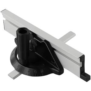Table Saw Miter Gauge, Table Saw Push Rule Woodworking Miter Gauge Miter Gauge with Fence Table Saws Accessories Table Saws Miter Gauge Accessories for Table Saws Supplies, -60 To 60 Degrees