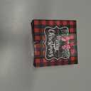 2 x TUMSHANIP Black Lab Ornament - Black Labrador Christmas Ornaments - Dog Gifts for Women Men, Dog Lovers Gifts - Dogs Ornaments 2025 - Acrylic Christmas Ornament 2025