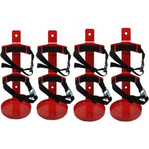 Fire Extinguisher Metal Bracket, Heavy Duty,Compatible with 5-Pound Fire Extinguishers (5LB 10PCS)