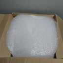 Amazon Basics Bubble Wrap for Moving, Packing, Shipping and Storage, Perforated Protective Cushioning for Fragile Items, 12-inch x 175-ft Long Roll, Small 3/16", Clear