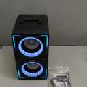 Hotlemon Large Bluetooth Speaker: 240W Peak Powerful Loud Sound with Deep Bass, 15H Playtime, Fast Charge, TWS, Portable Wireless Speakers for Outdoor, Party, Beach, Backyard, Home, Outside (Black)