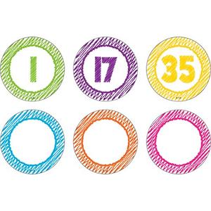 Teacher Created Resources Scribble Numbers Magnetic Accents Teacher Created Resources Scribble Numbers Magnetic Accents