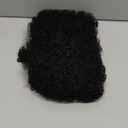 Afro Wigs for Black Women Human Hair Short Afro Kinky Curly Wig 8 Inch Natural Black Large Afro Wigs (Color:1B)