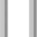 Ekena Millwork PNL08X16AS-01 8"W x 16"H x 1/2"P Ashford Molded Classic Wainscot Wall Panel