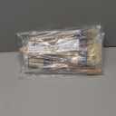 Boao Natural Bristle Pastry Brush Beech Wooden Handle Basting and BBQ Brushes for Cooking, Butter, Oil, Egg, Marinade, Grilling, Baking, Kitchen Food(1, 1.5, 2, 3 Inch)