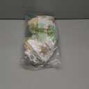 CIVARUA KIDS Baby Blankets for Boys Girls, Super Soft Nursery Minky Blanket Neutral with Print Brown Savanna Elephant and Cozy Raised Dotted Fleece Backing, 30 x 40 Inch Double Layer Bed Throws