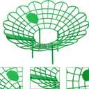 Iceyyyy 6 Pack Strawberry Plant Stand Supports-Strawberry Plant Support Stand Rack with 4 Support Feets-Growing Frame Holder Cage to Keep Berries Clean and Prevent Rot(6 Pack)