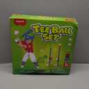 JoyCat 3-in-1 T Ball Set for Kids 3-5,Toddler Baseball Set-T Ball Stand,Hanging Tee,Auto Launcher,6 Balls-Adjustable Height Sports&Outdoor/Indoor Toys for 3 4 5 6 7 8 Year Old Boy Girl Birthday Gift