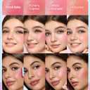 SHEGLAM Glass Glow Blush Stick Cream for Cheek and Lip, Waterproof Hydrating Tinted Solid Moisturizer Blendable Natural Grow Nude Face Blush Makeup-Stunner
