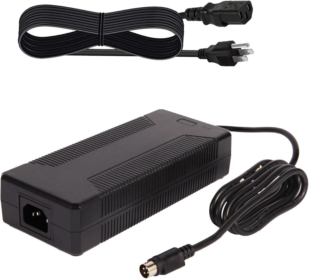 Power Supply Adapter 4-Pin 48V 3.75A Compatible with Swann NVR16-8580 16 Ch 4k Network Video Recorder Ultra HD CCTV Security System NVR16-8580RN NVR-168580,FJ-SW2028A48003850,FJ-SW2028A48003750