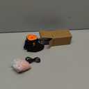 JOYROOM Air Pump for Inflatables, 3600 mAh Battery & Camping Light Portable Air Pump, 4.8kPa Ultra-Fast and Mini Electric Air Mattress Pump (Vivid Orange)