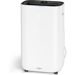 HBN 4500 Sq. Ft Dehumidifier, Max 80 Pint Dehumidifier for Basement, Compressor Dehumidifiers for Home with Drain Hose, Smart Humidity Control, Energy Efficient, Quiet for Bedroom, Large Rooms.