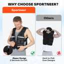 Sportneer Adjustable Weighted Vest for Women Men, 2-30 lbs