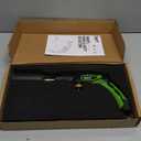 Powerful Propane Torch, Propane Torch Head, Kitchen Cooking Culinary Torch Lighter, Charcoal Lighter, Sous Vide Searing Steak, BBQ, Grill, Campfire Charcoal Starter(Tank Not Included) (Green&black)