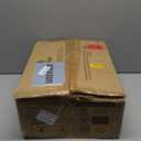 52 Inch Farmhouse Ceiling Fan with Light and Remote, Black Industrial Caged Ceiling Fans Flush Mount, 5 Dual Finish Blades, 6-Speed Reversible Quiet DC Motor, Rustic Design for Bedroom, Living Room