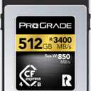 ProGrade Digital Memory Card - CFexpress 4.0 Type B for Cameras | Optimized for Express Transfer of Files & Large Storage | 512GB Gold Series