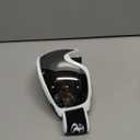 findway Ski Goggles OTG - Over Glasses Snow/Snowboard Goggles for Men, Women & Youth - 100% UV Protection (A1-white Silver Vlt 10%)