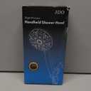 6-Setting Shower Head with Handheld, JDO High Pressure Hand held Shower Head, 4.7 Inch Chrome Detachable Showerhead Set with 59 Inch Stainless Steel Hose and Adjustable Showerhead Holder