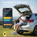 Tribit StormBox Lava Portable Bluetooth Speaker, 80W Loud Wireless Speaker, 24H Playtime, IP67 Waterproof, Bluetooth 5.4, Custom EQ, XBass, Built-in Mic, TWS Pairing for Camping/Beach/Party/Outdoor