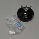 1-pack 6 Male Fins Extractor Blade Assembly for Ninja Blender Replacement Parts, 3.94in/10cm Blender Blade Compatible with Ninja Blenders Auto iQ BL450-70 BL451-70 BL454-70 BL480 L480D BL480-70