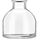 Small Glass Vase, Pack of 3