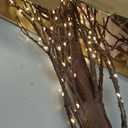 LITBLOOM Lighted Brown Tree Plug in 430 LED Fairy Lights 4FT, Twig Tree with Lights for Indoor Outdoor Home Room Christmas Decoration