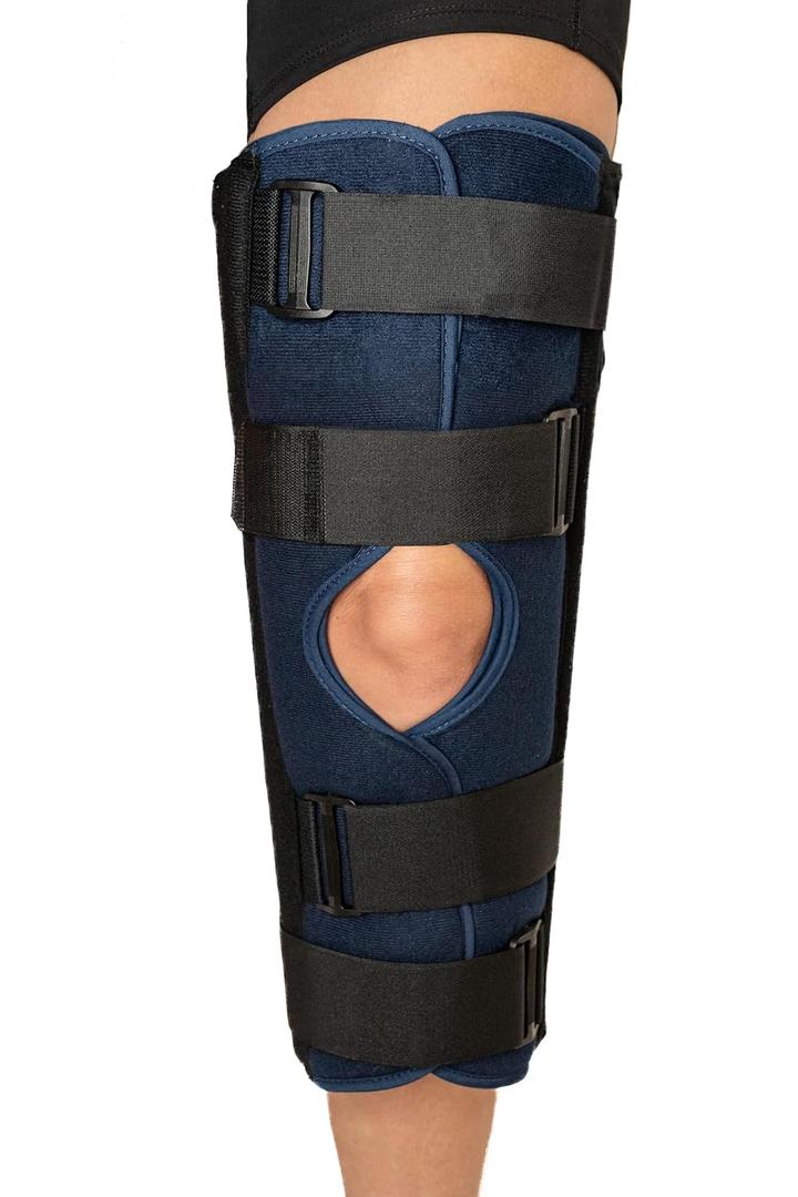 United Ortho 61018 3-Panel Knee Immobilizer, 18" (Navy)