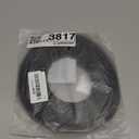 Black Rubber Weather Stripping Door Seal Strip, D Shape Door Weather Seal Strip, Self-Adhesive Soundproofing Frame Insulation Tape for Doors Frame/Window Seal,Blocks Cold Drafts Noise (23 feet)