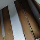 Gashell Wire Shelf Covers, Bamboo Wire Rack Covers for Pantry, Closet (4pcs, 24" W x 16" D)