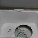 WoofiGo Stainless Steel Cat Litter Box, Large Top Entry Litter Box for Big Cats, Enclosed Kitty Litter Pan with Lid, Metal Cat Box Never Absorbs Odors, Easily Cleaning, Include Scoop