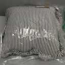VHC Brands Hatteras Bedding Accessory, Pillow 12x12, Blue
