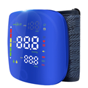 Wrist Blood Pressure Monitor, Rechargeable Blood Pressure Cuff with Large LED Screen  2 * 99 Sets of Memory, OneButton Turn On/Off Voice & Switch User