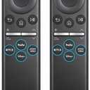 (Pack of 2) Universal Remote for Samsung TV Frame Solar Serif Crystal Curved LED QLED OLED Neo UHD SUHD HDTV 4K 8K 7 8 9 Series Smart TV Remotes Control Replacement 