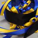 Graduation Money Lei Class of 2026 Double Braided Lei Gift Graduation Cash Gifts Pull Ideas for High School (Blue), 1.97 x 55.12 inches