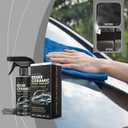 Platinum Rapid Ceramic Paint Sealant Spray (120ML) - Maximum Gloss & Shine,Extremely Hydrophobic,Unmatched Slickness,Protective Spray Coating