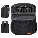 Mactso Stroller Travel Bag Compatible with GB Pockit and GB Pockit Air Plus All Terrain, Lightweight Stroller Travel Backpack for Airplane (Black, M)