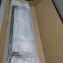 VASMIA Console Table, Entryway Table, Narrow Sofa Table, 39" Bamboo Hallway Table for Entryway, Living Room, Bedroom, Foyer, Black