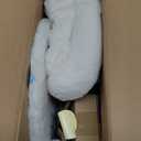 PetLovers Cat Desk Bed - Plush Elevated Desk Bed Attachment with Removable Washable Cushion, 360 Swivel Arm, Secure Clamp - Keeps Your Cat Close While You Work or Play