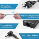 HNHTKJ 240W AC Adapter Power Supply Fit for Asus Rog Zephyrus M16 GU603HM G14 GA401Q G15 GA502D S15 GX502 S17 GX701 Gaming Laptop Charger ADP-240EB B A20-240P1A