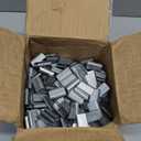 IDL Packaging Open Serrated Seals for 5/8" Strap Width Polyester (PET) Strapping (Pack of 500)  Increased Load Securement Due to Serrated Design of Strapping Clips