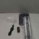 Woputne LED Desk Lamp with Dual Heads – 5 Colour Modes & 10 Brightness Levels, Adjustable Reading Light for Home Office, Bedroom, Study, and Craft (Black, Includes Adapter)